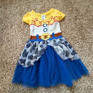 Disney Toy Story themed Yellow and Blue Tutu Dress